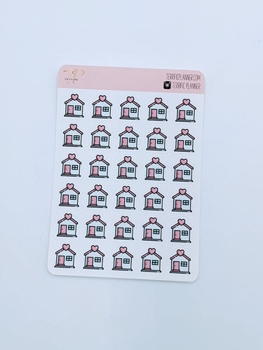 House/Home Icon Stickers